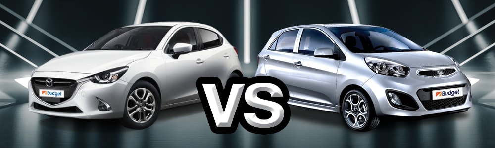 קיה פיקנטו VS מאזדה 2